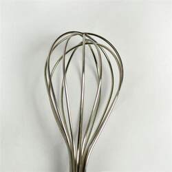 Stainless steel manual egg beater 12-line household mini whipped cream milk frother egg beater baking tools stirring