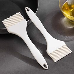 Food-Grade High-Temperature Resistant Oil Brush for Kitchen Pancakes, Barbecue, Sauce Application, Household Silicone Non-Shedding Baking Brush with Integrated Bottle