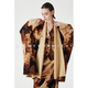 At the beginning, the high-end cloak jacket with cashmere design and retro smudge coat 5162
