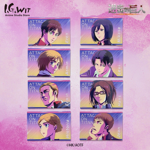 
[New Product] I.G WIT Attack on Titan TWILIGHT Blind Draw Square Tinplate Badge Retreat Dwarves