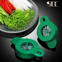 Ultra-Fine Scallion Shredder, Magic Tool for Slicing Green Onions, Multifunctional Vegetable Cutter, Kitchen Gadget, Shredding Knife