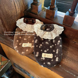 Warm Clothes for Cats and Dogs in Autumn and Winter, Thickened and Fleece-Lined Cotton Jackets, Cute Vests and Cotton Coats for Small Dogs