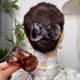 Simple and versatile leopard print 8-shaped hair clip on the back of the head without hurting the head duckbill clip matte hair clip hair clip hair clip