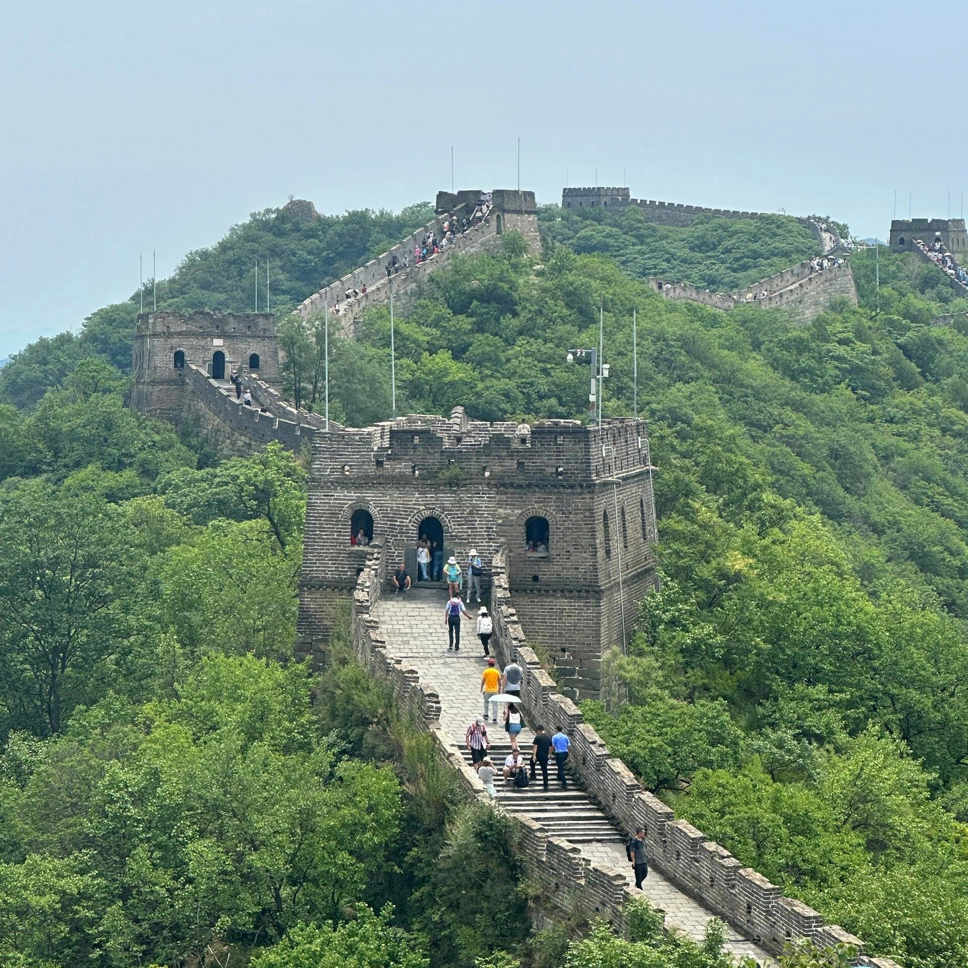 北京慕田峪长城纯玩一日游含门票鸟巢水立方多套餐可升级私团