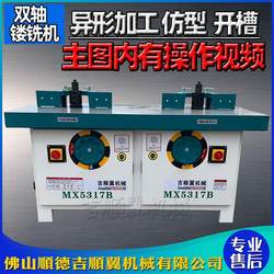 Woodworking machinery 5317B double-head end milling machine, double-axis end milling machine, large engraving machine, trimming line