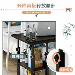 New direct selling movable lift bedside table home laptop table dormitory bed desk college student lazy