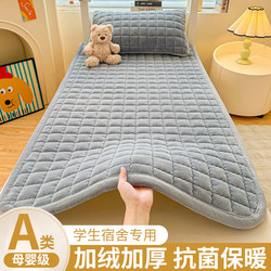 Milk Velvet Mattress Pad, Soft Cushion for Home Use, Thickened Dormitory Student Single Bed Pad, Winter Fleece Blanket Mattress