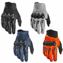 fox2024 new mottled carbon fiber racing off-road wear-resistant breathable motorcycle protective equipment gloves