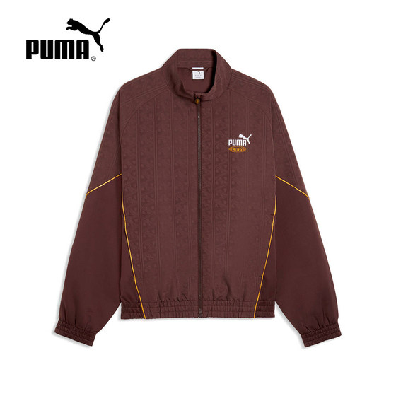 
PUMA spring new men's and women's casual sportswear retro jacket warm quilted jacket 636856-13