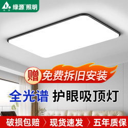 Green Source Living Room Main Light Modern Simple and Elegant 2026 New Model Living Room Ceiling Light Led Master Bedroom Whole House Lighting