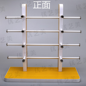 
Free shipping sunglasses display rack wooden wood grain boutique exhibition rack counter eye display rack sunglasses display