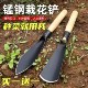 Cauliflower small shovel to dig wild vegetables manganese steel outdoor digging artifact tool gardening household vegetable gardening shovel to catch the sea