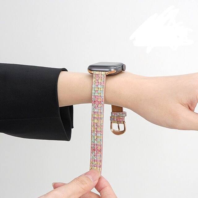 Amazing Elegance Leather Watch Strap Replacement IQ13Q772_K0038095 main image 0