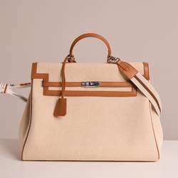 Gaultier Designed Kelly Tennis Bag, Large Capacity, Old Money Style, Unisex Tennis, Badminton, Pickleball Bag