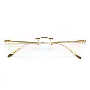 
Frameless myopia glasses frame for men and women, simple p, retro, pure titanium glasses frame, simple, literary, anti-blue light, myopia