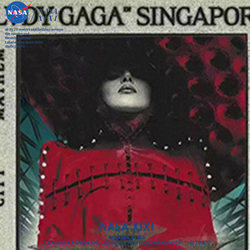 Nasa Ladygaga Mayhem Concert Sweatshirt Men's 2025 Autumn and Winter Jacket World Tour Clothing