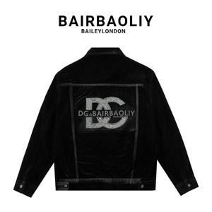 
BAIRBAOLIY high-end brand co-branded chenille advanced custom fabric light luxury jacket slim version men's clothing