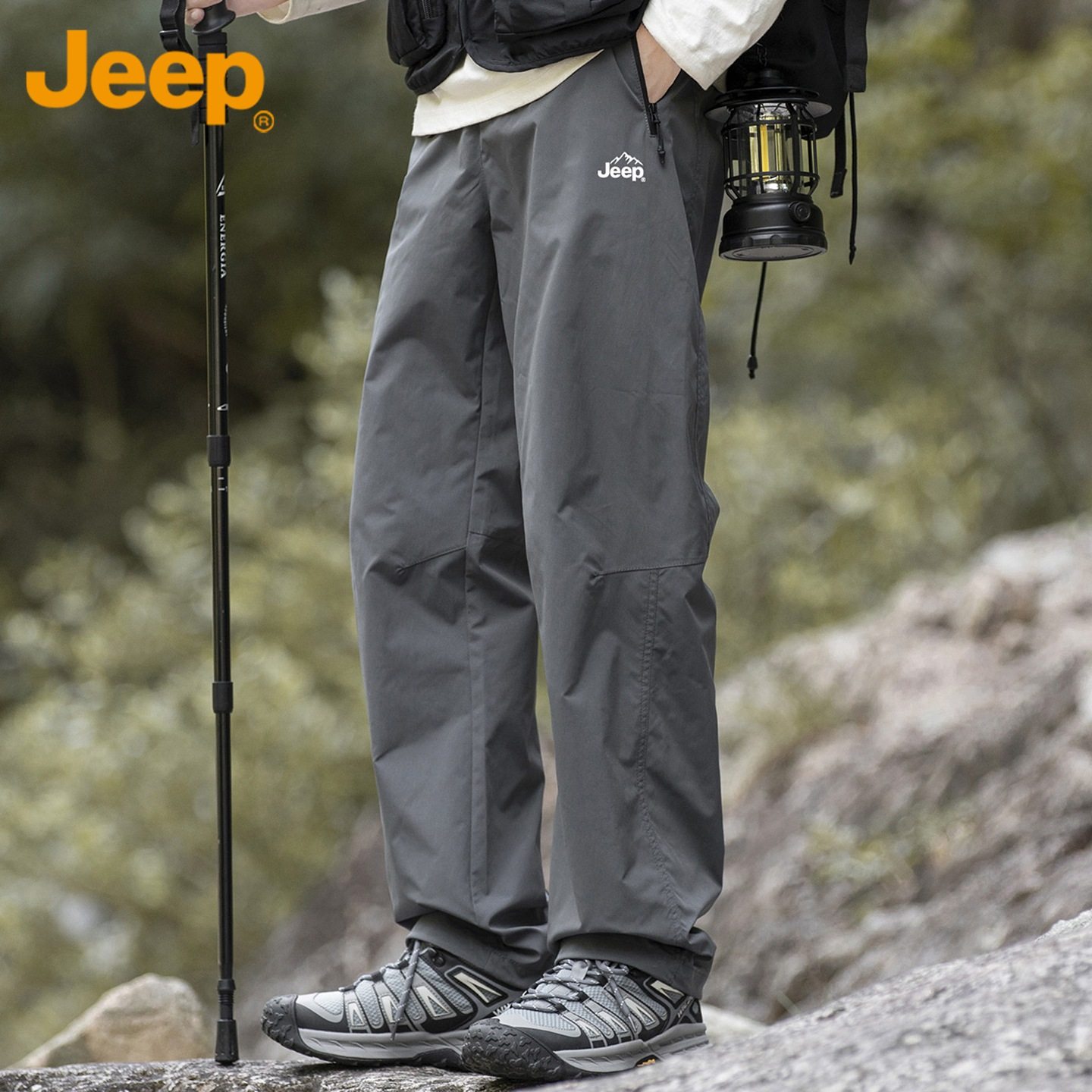 Jeep Jeep Jacket Брюки мужские осенние новые уличные походные брюки для альпинизма прямые спортивные брюки для отдыха мужские