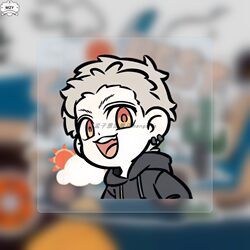 Cartoon Animation Non-Human Character Car Stickers, Personalized Creative Cartoon Car Decals, Scratch-Covering Electric Vehicle Stickers, Waterproof Stickers