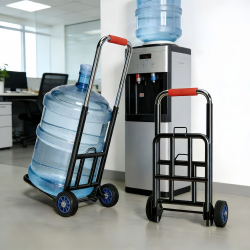 Heavy-Duty Folding Portable Handcart for Home Use, Shopping Trolley, and Transport Cart