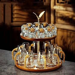 Wine Cabinet Decorations, Light Luxury and High-End Feel, Living Room, New House, Housewarming, New Home, Warm House, Moving, Practical Gift