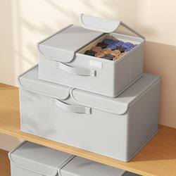 Clothing Storage Box, Household Fabric Foldable Wardrobe, Underwear Divider Organizer, Magic Storage Basket