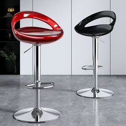 Bar Stool Modern Minimalist Bar Chair Adjustable Chair Cashier Counter High Stool Bar Front Desk High Stool Home Bar Stool