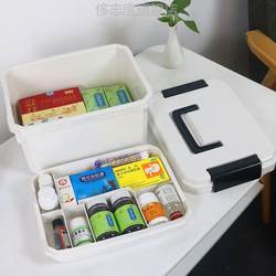 Dormitory Medicine Box, Car-Mounted Storage Medicine Box, Complete Class Medical Kit, Portable Medicine Box, Small Medical Kit for Everyday Use