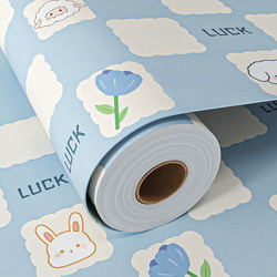 Dormitory Desktop Stickers, Desk Renovation Self-Adhesive Waterproof and Oil-Proof Wallpaper, Table Transformation to Hide Imperfections, Thickened Cartoon Film
