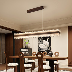 Guanjia Restaurant Chandelier 2026 New Model Mid-Ancient Style Light Luxury High-End Dining Table Tea Table Island Counter Linear Main Light