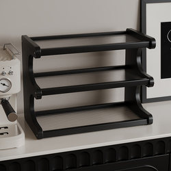 Desktop Storage Rack Tea Set Water Cup Tea Cup Holder Coffee Storage Rack Tea Cup Coffee Cup Mug Multi-Layer Storage Rack