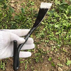 One-Piece Steel Shovel for Digging Wild Vegetables, Digging Garlic, Loosening Soil, Gardening, Planting Flowers, Weeding, Manual Weeding, and Transplanting Plants