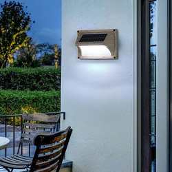 Modern simple solar wall lights waterproof wall lights outdoor wall light villa exterior wall light outdoor garden lights