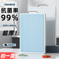 Cutting Board, Mildew-Proof and Antibacterial, Household Food-Grade Cutting Board, Fruit Chopping Board, Stainless Steel Double-Sided Knife Board, Kitchen-Specific