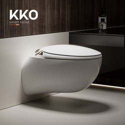 Kko Wall-Mounted Egg-Shaped Fully Automatic Embedded K6 Smart Toilet with Wall Drainage, Hidden Foam Shield, and Aromatherapy