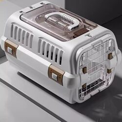 Japanese Selected Pet Airline Crate, Cat Airline Crate, Dog Transport Crate, Cat Travel Bag, Portable Crate, Space Capsule