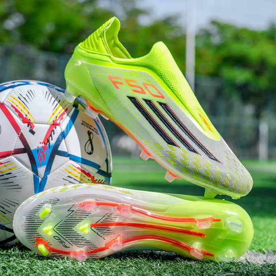 
Yamal F50 professional football shoes for boys and girls without laces tf broken nails training shoes for primary and secondary school students AG long nails