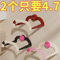 No-punch, no-mark, suction cup washbasin stand