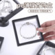 pe plastic film bracelet jewelry box anti-oxidation jewelry plastic sealing film jewelry storage box display earrings necklace film