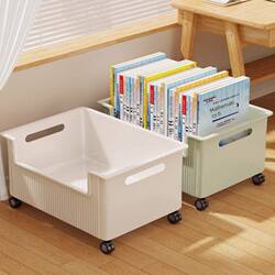 Under-Desk Bookshelf, Activity Book Bag Storage Box, Sliding Book Box, Student Classroom Desktop Book Box