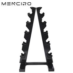 Pull-Out Cover for A-Shaped Dumbbell Rack, Household Electroplated Vertical Dumbbell Storage Rack, Gym-Specific Fixed Dumbbell Rack