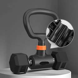 Fitness dumbbell clip booster clip to kettlebell accessories dumbbell barbell portable grip fitness equipment barbell bar