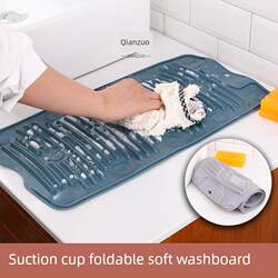 New Type of Washboard, Silicone Washboard for Home Use, Kneeling Punishment Laundry Mat, Hand Washing Tool