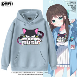 Blue Archive Mizumi Yui Ibuki Airi Same Style Hooded Sweatshirt, Blue Archive Game Merchandise, Anime Jacket