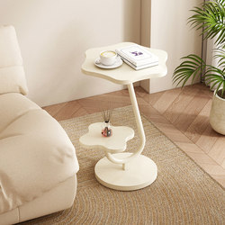 Side Table for Living Room, 2024 New Model, Trendy Cream Style, Small Apartment Sofa Side Table, Small Coffee Table, Bedside Table