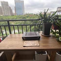 Old Elm Wood Table, Vintage Folk-Style Bar Solid Wood Table, Bar Counter, Long Table, Desk, Dining Table, Balcony Table, Homestay, Home Use