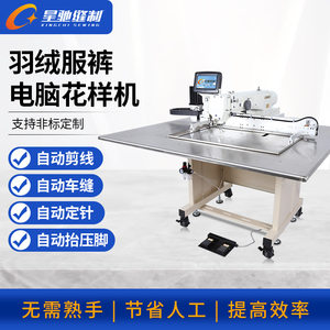 
Xingchi brand sewing machine, men and women's down jackets and pants computer mockups, women's small suit computer mockups