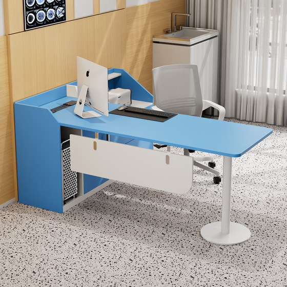
Hospital health center medical diagnosis table doctor desk reception table pediatric diagnosis workbench clinic diagnosis table