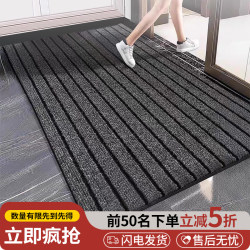Entrance Door Mat, Anti-Slip Pvc Foot Mat, High-Grade Outdoor Entrance Mat, Stain-Resistant, Can Be Cut to Size, Doorway Carpet