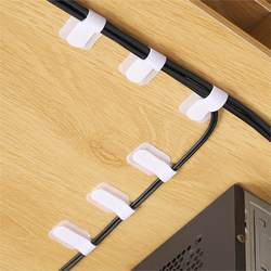 Data cable storage self-adhesive Velcro cable tie cable organizer computer cable tie network cable routing fixed strap artifact